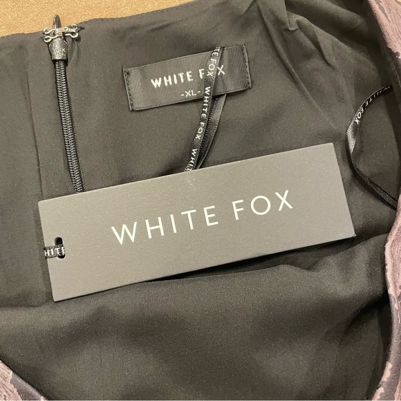 White Fox Boutique Love On Top Zebra Mini Skirt Size XL New With Tag - Picture 6 of 12